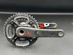 Sram X0 Carbon Crankset 2X10 Gxp Black Red 42/28T 120BCD Truvativ. Fixed Price $109.00.