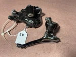Nos Takeoff Shimano 105 RD-5600 Front And Rear Derailleurs 34.9. Fixed Price $39.99.