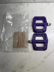 Race Face Chester Composite Platform Pedals Purple New Open Box. Fixed Price $20.00.