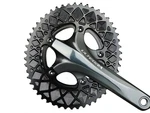 Chainring Absoluteblack Oval 110MM 52T 5B 2X Bk. Fixed Price $193.01.