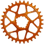 Works Components Round Chainring, Sram 3-BOLT, 34T, Boost 3MM, Orange. Fixed Price $62.75.