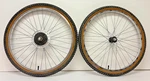 Vintage Weinmann 36-STEEL Spoke Aluminum 26" Bolt-on Wheelset Maillard Hubs ++. Fixed Price $99.95.