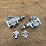 Shimano Xt PD-M747 Spd Clipless Mountain Bike Pedals 9/16" W/ Cleats. Fixed Price $37.99.