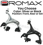 Promax RC-462 Dual Pivot Bike Brake Front Or Rear Set Black Silver 39-49MM. Fixed Price $30.70.