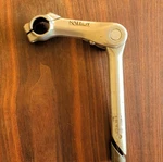 Kalloy AL-806-180 Adjustable Quill Bicycle Stem Silver Aluminum 1IN 25.4MM 180MM. Fixed Price $15.99.
