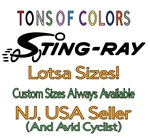 Schwinn Stingray Die Cut Vinyl Decal Hot Rod Bikes Bicycles Vtg Chicago Krate. Fixed Price $8.99.