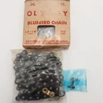 Odyssey Bluebird 1/8" Single-speed Bike Chain Black 112L Open Package. Fixed Price $13.50.