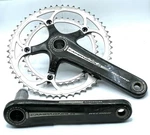 Campagnolo Record Carbon Fiber Crankset 175MM With 53/39 Rings Ultra Torque. Fixed Price $135.77.