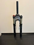 Manitou Black Super Air Tpc Lockout 26" Fork 80MM Travel Qr V-brakes Dsc. Fixed Price $195.00.