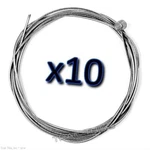 10 X Jagwire Slick Stainless Mtb Brake Cables 1.5MM 2000MM For Sram Shimano. Fixed Price $29.95.
