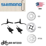 Shimano Bl MT200 Hydraulic Disc Brake Set Mtb Bicycle Front HS1 G3 RT56. Fixed Price $58.99.
