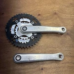 Shimano Stx-rc FC-MC40 Square Taper Triple Mtb Crankset 175MM 24 34 42. Fixed Price $57.99.
