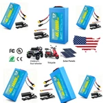 Blue 36V 48V Li-ion Battery 10AH 14AH 20AH Pack & XT60 Connector. Fixed Price $179.00.