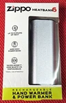 Zippo 40608, Silver Heatbank Rechargeable Hand Warmer, Usb Compatible. Fixed Price $23.76.