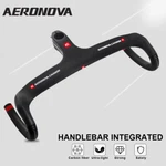 Aeronova Integrated Carbon Road Handlebar Stem 28.6MM Speed Race Bike. Fixed Price $59.99.