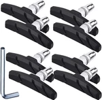 4 Pairs Cycling Bike V-brake Pads Block Shoes 70MM Hex Nut Shim High Grade Black. Fixed Price $12.48.