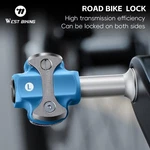Road Bike Lock Pedals 3 Bearing For Speedplay Bicycle Clipless Blue. Fixed Price $145.98.