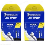 (2) Two Michelin Airstop 700 X 18-23-25 52MM Presta Road Bike Inner Tubes Butyl. Fixed Price $9.95.
