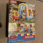 Little Tikes Wacky Wash Water Toy Backyard Inflatable Cozy Coupe Car. Fixed Price $379.99.