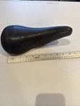 Vtg Cinelli Unicanitor #2 Black Leather Saddle Seat Unicantor Italy Bike. Fixed Price $79.99.
