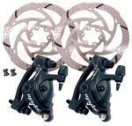 Trp Spyke Pm Mount 180MM Mtb Bike Mechanical Disc Brake Caliper Front+rear+rotor. Fixed Price $117.94.