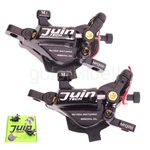 Juin M1 Mtb Bike Cable Actuated Hydraulic Disc Brakeset +160MM Rotors Black. Fixed Price $149.84.