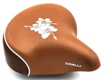 Made In Taiwan! Cionlli Bike Saddle Brown With White Medium,. Fixed Price $55.99.