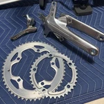 Shimano FC-5800 Crank, Chainring 53/39. Fixed Price $158.55.