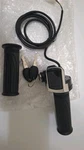 Electric Bike Throttle 48V 2 Copy Keys Etra Andle. Fixed Price $35.00.