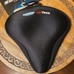 Summit Geltech Comfort Bicycle Seat Cover Black Anatomical Hi-density Padding. Fixed Price $9.99.