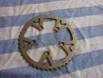 Avitar Usa Aluminum Chainring 94 Bcd, 46 Tooth 5 Arm Silver Vgc. Fixed Price $18.00.