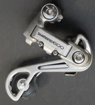 Vintage Shimano 600 RD-6702 Long Cage Friction Klunker Rear Derailleur. Fixed Price $75.00.
