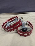 Suntour Xc Ii Bear Trap Vintage Bmx Bike Pedals 9/16 Chrome Spindles. Fixed Price $299.00.