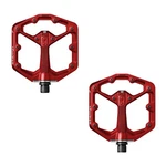 Pair Of Stamp 7 Large Red CB16003 Crank Brothers Flat Bike Pedals. Fixed Price $187.86.