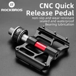 Rockbros Bike Pedals Quick Release Cnc Seal Bearing Non-slip. Fixed Price $32.29.