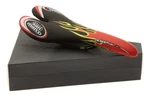 Selle San Marco Aspide Fx Saddle Titanium Rails Black Flames Leather Nib Nos New. Fixed Price $129.99.