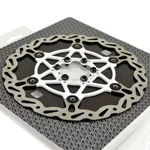 The World's Lightest Floating Ashima Flo-tor ARF-1 Disc ROTOR,180MM,WHITE. Fixed Price $58.00.
