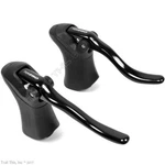 Tektro RL340 Pair Road Bike Brake Aero Short-pull Levers Set All Black. Fixed Price $28.95.