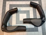 Ergon GP5 Large Lock-on Bike Grips Pair Fullsize Bar End Black/gray,touring. Fixed Price $33.00.