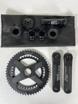 Rotor Aldhu Alloy Crankset Complete 155M 53/39T Chainring Bb, Axle, Tool,. Fixed Price $360.00.