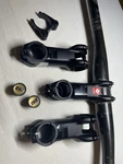 Bontrager Kovee Xxx Carbon Handlebar 675MM Stems 80 90 & 100MM 35MM Clamp. Fixed Price $160.00.
