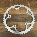 Vintage Shimano 53T Sg Chainring 130 Bcd 5-ARM Silver Aluminum Road Bike. Fixed Price $29.99.
