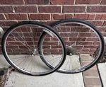 700C Wheels Fr/rr Shimano Alivio FH-MC12 HB-MC12 Kenda Tires W/quick Release. Fixed Price $69.94.