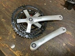 Shimano Altus A20 FC-AT20 Crank Set 170MM 48-38-28T. Fixed Price $20.00.