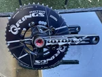 Rotor 3D+ 11 Speed Road Bike Crankset 170MM 53/39T 130BCD 5BOLT 30MM Oval Qrings. Fixed Price $99.99.