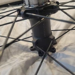 Rear Wheel 700C Rim Road Gravel 6 Bolt Disc Bike Vuelta Hub Thru Axle. Fixed Price $100.00.