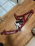 Rocky Mountain Rmx Vintage Downhill / Freeride Frame Large Fox Dhx 5.0. Fixed Price $750.00.