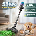 Omeser Lightweight Cordless Vacuum Cleaner 55KPA 60MINS 600W Brushless Motor For. Fixed Price $76.99.
