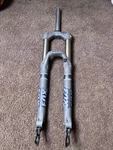 Fox Talas Rlc Fork 1/8" 3/8 Disc Brake 26" Great Condition. Fixed Price $225.00.