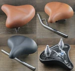 Cruiser Bike Saddle Comfort Spring Seat Vintage Schwinn Tank Bicycle Post Clamp. Fixed Price $62.00.